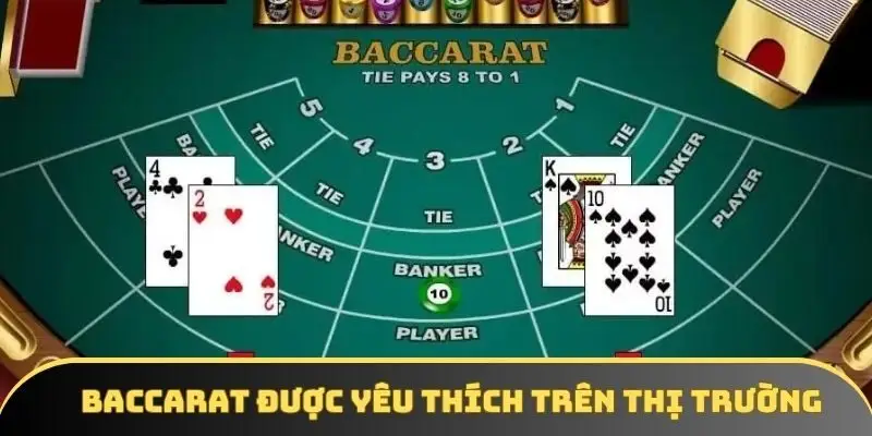Game Baccarat được yêu thích suốt những năm qua