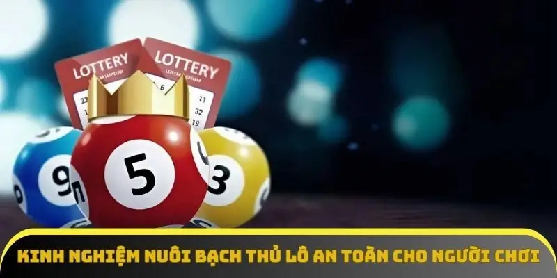 Một số kinh nghiệm nuôi bạch thủ lô an toàn cho người chơi mới