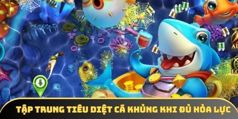 Hội viên khi đủ hỏa lực thì nên tập trung trung tiêu diệt boss