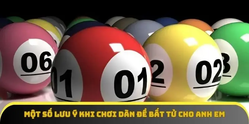 Một số lưu ý quan trọng khi chơi dàn đề bất tử